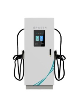 Cargador rápido de 80 a 240 kW DC con dos cables