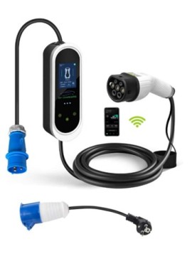 Cargador portátil EPro Flex 7.4kW con cable T2